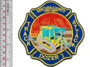 Dozer Ventura County Fire Department Track Attack Dozer Team 3 Fire Patch
