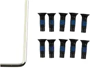 Electric Scooter Screw Set Mounting Screw Kit Wrench Compatible with Ninebot Max G30 ES Replace The Bolts Accessories(10pcs)