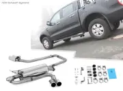 Auspuffnlage Sidepipe Right-Left Ford Ranger 11-16 Per 2x90mm Round