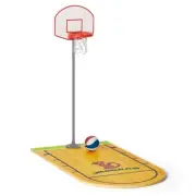 American Girl Julie's Basketball Court Set Pole Backboard Hoop Net & Ball Julie