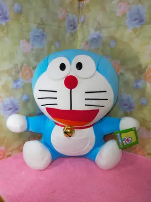 正版 大哆啦A夢 Doraemon 小叮噹 小叮噹大娃娃 坐姿款 絨毛玩偶 娃娃 絨毛娃娃