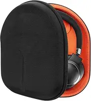 Geekria Shield Headphones Case Compatible with JBL Tune 770NC/760NC/750NC/720BT, Live 770NC, Replacement Hard Shell Travel Carrying Bag with Cable Storage (Black)