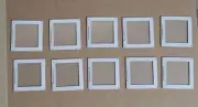 Wess Plastic 2x2 35mm Standard Glass Peg Super Slide Mounts (set of 10 only)