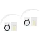 Three- Point Grooming Stencil Eyebrow Makeup Ruler Eyebrow Shaping Stencils