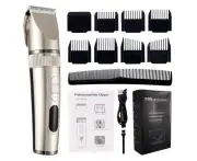 Fashion Hair Clipper For Men Beard Trimmer Machine for Shaving Hair Trimmer Hair Cutting Machine Beard Trimmer Fast Charging - Gold with box