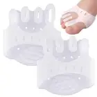 Hammer Toe Corrector Thickened Pedicure Toe Separators Toe Corrector Five Holes