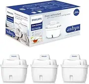 3pc Philips 4Stage Micro X-Clean Water Jug Filter Brita/Maxtra/Maxtra+ Cartridge