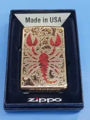 Zippo 29096 Fusion Scorpio High Polish Brass