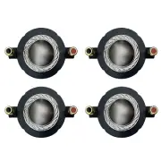 4Pcs 8Ohm 34MM Titanium Replacement Diaphragms for PA DJ Speaker Driver Tweeter
