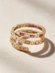 [Sydney Evan] Sydney Evan - 14-karat Gold, Sapphire And Diamond Ring - 6 6 Gold