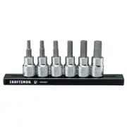 V-Series™ 3/8 in Drive SAE X-Tract Technology Hex Bit Socket Set - CMMT17700V