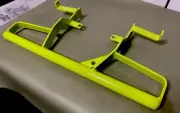Yamaha Yfz 450r Grab Bar Bumper Rack 09-24 Chartreuse Sherbert
