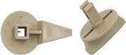 Luggage Lock Tail Box Buckle Triangle Warning Sign Bracket Knob 1T0 867 468 (Color : Beige)