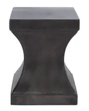 Safavieh Curby Indoor/Outdoor Modern Concrete 17.7in Accent Table