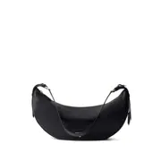 [Prada] Prada Large Demi Lune Shoulder Bag ONE SIZE BLACK