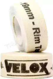 Two (2) Rolls Velox 700c x 19mm Cloth Adhesive Road Bike Rim Strip Wheel Tape