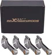maXpeedingrods H-Beam Connecting Rods + ARP Bolts for Honda/Acura K24 K24A1 K24A2 K24A4 K24A8 2.4L, 152mm