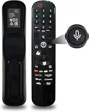 AKB76043102 MR23GA Magic Remote Compatible with LG OLED NanoCell 4K 8K UHD QNED Smart TVs 2019-2023, Replace MR23GA MR22GA MR21GA with Voice and Pointer, 5 Year Warranty