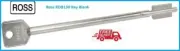 Ross RDB130 Double Bitted Safe Key Blank suits 700 Series Safe Lock