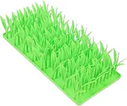 Abaodam Silicone Grass Mat for Cats and Dogs Non Slip Feeding Mat with Creative Grass Design Slow Feeding Interactive Foraging Blanket for Puppies and Pets Stable and Fun Pet