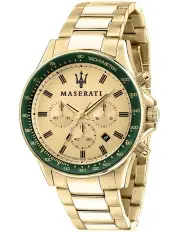 [Maserati] Sfida Chrono 44mm Gold Watch R8873640005