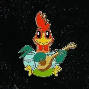 D23 Expo LE Super Chaser Alan-A-Dale Rooster Robin Hood Adorbs Chase Disney Pin