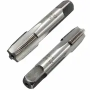 2 Pcs 1/8 - 27 Hss Npt Taper Pipe Tap For Pipes Inner Threading Making