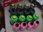 16 Cones Robison-Anton Rayon Embroidery Thread (EMB73) New 5,500 yards