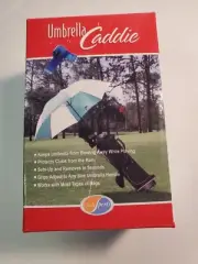 Golf Club Umbrella Caddie Holder Stand For Buggy Cart Baby Pram Wheelchair Bike