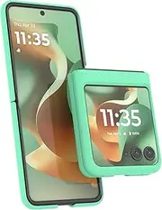 [Motorola] Razr 2025/2024 Spring Bud Green Protective Case- Rigid, Lightweight Polycarbonate Shells Precision Fit Drop Protection and Scratch Resistant for Moto Razr 2025/2024 (NOT for Plus/Ultra)