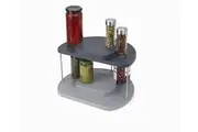 Joseph Joseph CupboardStore 2-Tier Rotating Organiser Grey