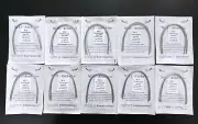5Packs Dental Orthodontic Arcos Thermal Activated Niti Round Arch Wires Ovoid