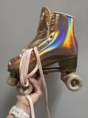 Impala Quad Women's Rollerskate, Size 11- Marawa Rose Gold