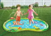 Toddler Splash PAD Spray Water Baby SPRINKLER Kiddie POOL Inflatable 3" Deep