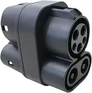 CCS1 to CCS2 Adapter，Electric Car Charging Combo 150A Accesorios para Vehículos
