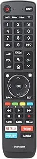 EN3AG39H New Remote Control Compatible with Hisense LCD LED TV 50R7 55R7 65R7 75R7 85R7 65R8 75R8 R7 R8 Series with Netflix YouTube Prime Video Buttons
