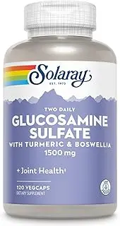 Solaray - Glucosamine Sulfate Two Daily 1500 mg. - 120 Capsules