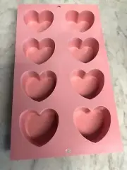 Williams Sonoma de Buyer Pink Heart-Shaped Brioche Silicone Mold France New