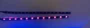 PINK 12 inch smd 5050 LED light strip. CUSTOM BLACK BACKGROUND STRIPS!