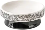 Fruit and Produce Storage Basket Ceramic High-Foot Fruit Plate Home Living Room Creative Candy Snacks Nuts Cakes Dried Fruit Plate Storage Box Suitable for Kitchen Counters