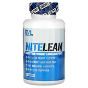 EVLution Nutrition, NiteLean, Nighttime Weight Loss Support, 45 Veggie Capsules