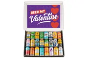 Valentine's 24 Gift Box Unique Valentines Day Gift Box includes 24 Amazing Beer