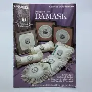 Leisure Arts Leaflet #303 Designed For Damask Counted Cross Stitch Pattern 1984