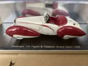 DELAHAYE 135 FIGONI & FALASCHI GRAND SPORT 1936 1/43 RESIN CAR BY SPARK S2704