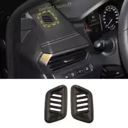 For Nissan Altima Teana 19-2024 Dark Wood Grain Dash L&R AC Air Outlet Vent Trim