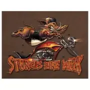 Sign - Sturgis - Modern Boar Wall Art Home Decor Picture Gift