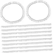 Angoily Pcs Thick Curled Faux Lashes for Dolls DIY Craft Making Supplies Soft Comfortable for Doll Eyes