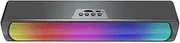 Generic Portable Computer Sound Bar Speakers RGB -Compatible 5.0 Stereo Sound Subwoofer Gaming Speaker Surround Sound for Desktop Monitor PC Laptop Tablet