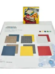 Creative Memories Food Truck Fun 12x12 Paper and Embellishment Bundle