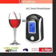 Digital Alcohol Breath Tester ALC Breathalyser Blue Backlit LCD for Road Safe
